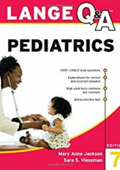LANGE Q&A Pediatrics, Seventh Edition - Mary Anne Jackson