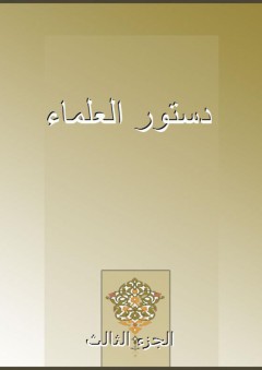 دستور العلماء - الجزء الثالث - عبد النبي الأحمد نكري