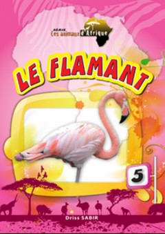 Série les animaux d'afrique -5- Le Flamant - إدريس صابر