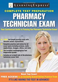 Pharmacy Technician Exam - LearningExpress Editors