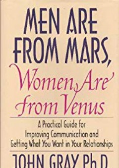 Men Are From Mars, Women Are From Venus
