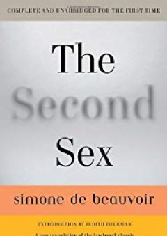 The Second Sex - سيمون دي بوفوار (Simone de Beauvoir)