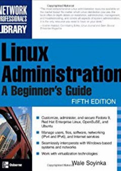 Linux Administration: A Beginner's Guide, Fifth Edition